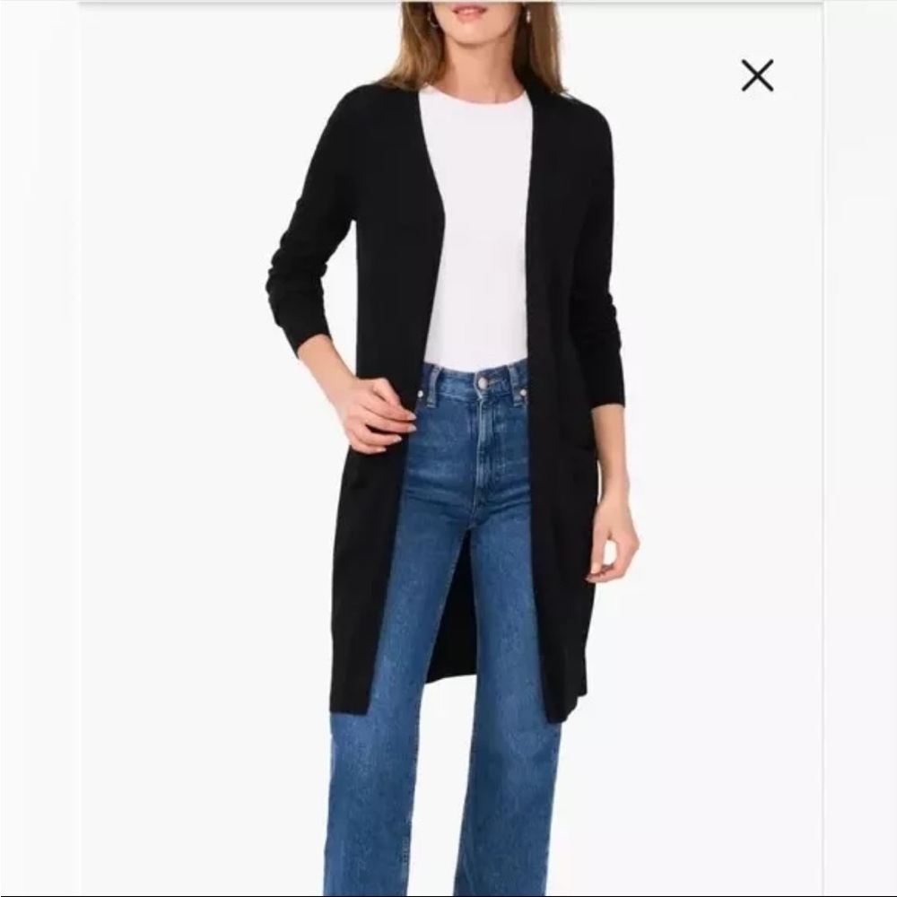 NWT Halogen open front longline cardigan sweater size XS
